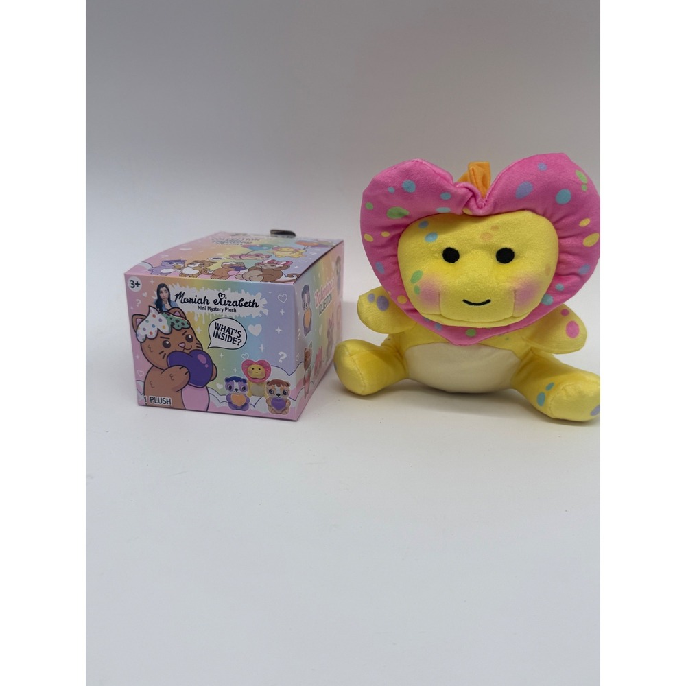 Moriah Elizabeth 2026 Valentine's Collection 6" Plush NEW OPEN BOX Burp